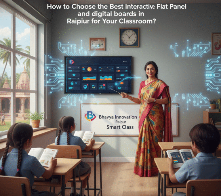 Interactive Flat Panel in Raipur | Digital boards in raipur