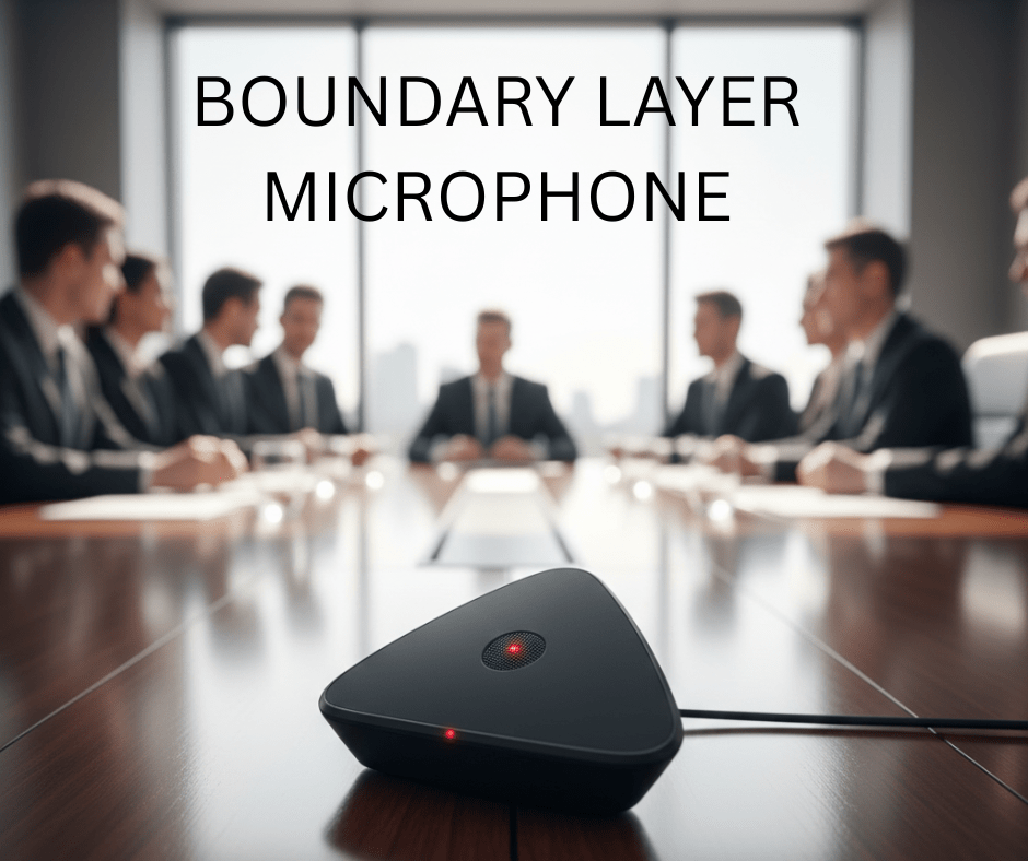 Boundary layer MICROPHONE