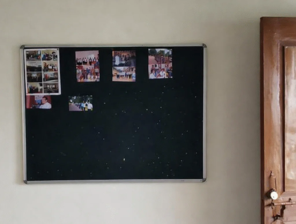 Pin-up board