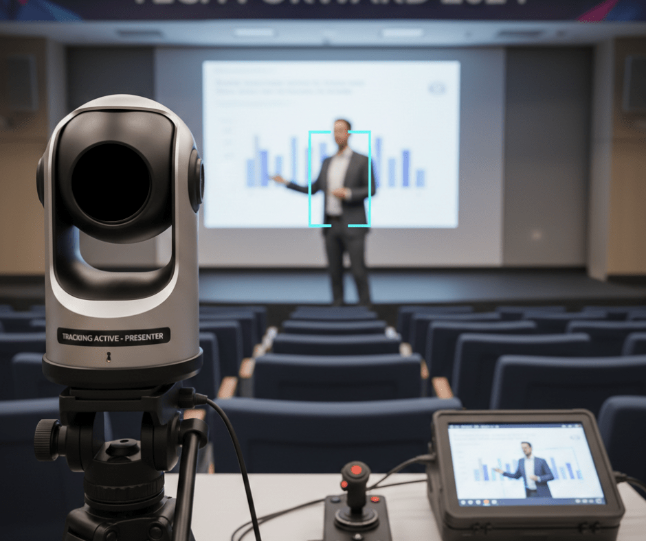 presenter tracking ptz camera