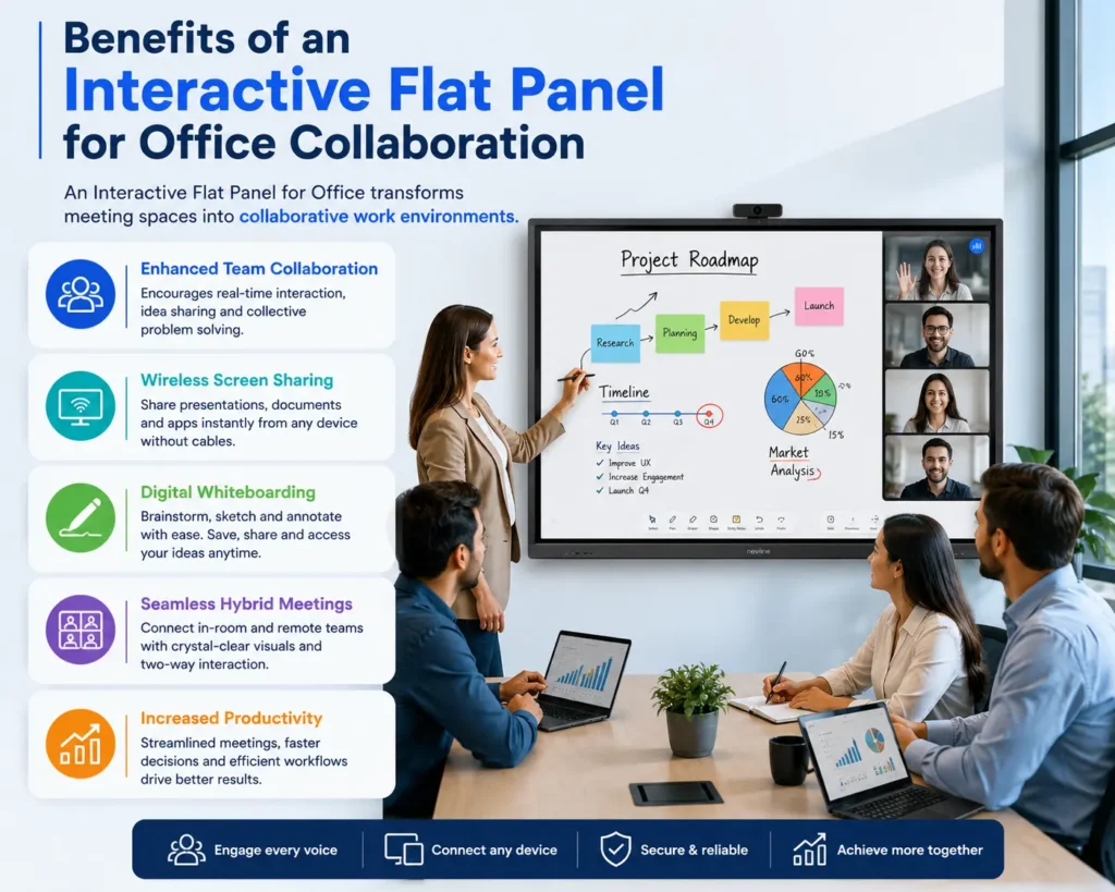 Touchscreen Display Solution for offices