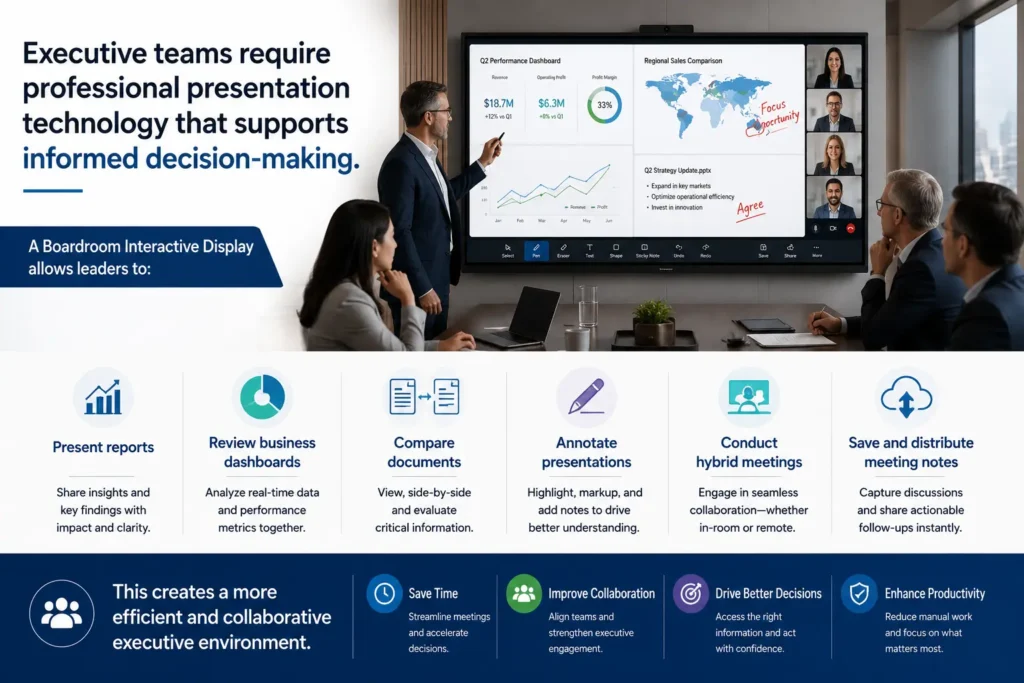 Touchscreen Display Solutions for Offices